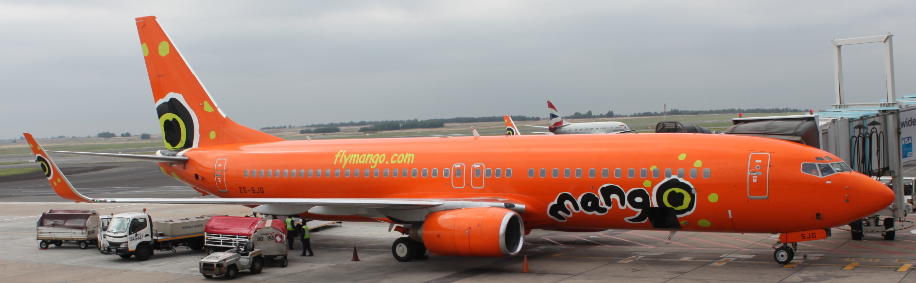 Mango Lugdiens vliegtuig